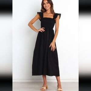 Petal & Pup Genevieve Dress Black Sz.0 NWT